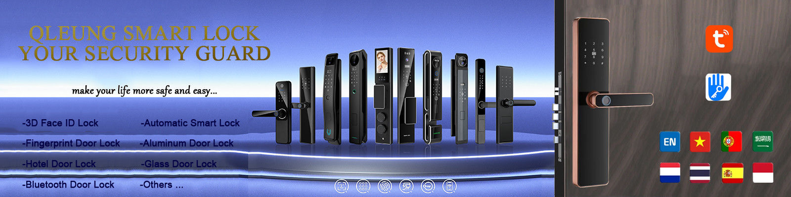 Khóa cửa Bluetooth