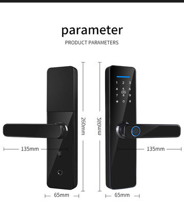 S811 Fingerprint Door Lock Intelligent Digital Code Door Lock