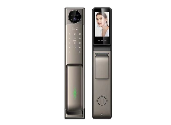 Automatic 3D Face Camera Tuya Cerradura inteligente Smart Locks With Video calling Camera Door lock