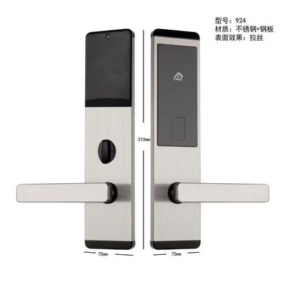 Black TTLock Hotel Smart Door Locks Password Electronic Hotel Door Locks