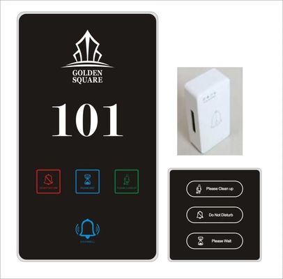 Customized Hotel Doorplate Switch With DND Switch Light Touch Switch For Hotels