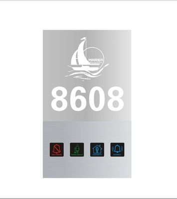 Customized Hotel Doorplate Switch With DND Switch Light Touch Switch For Hotels