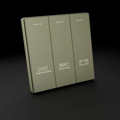 AC220V Modern Smart Light Switches Zigbee Smart Switch For Smart Bulbs