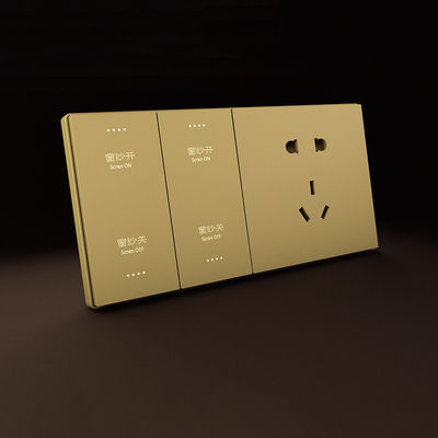 AC220V Modern Smart Light Switches Zigbee Smart Switch For Smart Bulbs