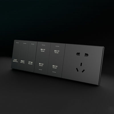 AC220V Modern Smart Light Switches Zigbee Smart Switch For Smart Bulbs