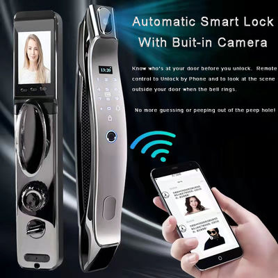 3D Face Recognition Digital Door Lock Fingerprint Password Keyless Wifi Smart Camera Door Lock for Villa Aprtment
