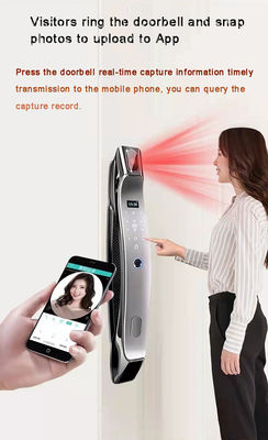 Face Recognition Digital Door Lock Automatic Smart Lock For Apartments Villa Smart Home