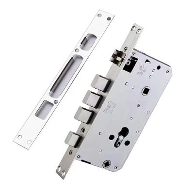 Stainless Steel Door Electronic Keyless Lock Body For Home Smart Sliding Door Mortise