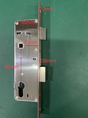 Stainless Steel Digital Fingerprint Door Lock Body for Wooden/Sliding/Aluminum Doors