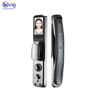 Face ID Intelligent Tuya Door Lock Intercom IC Card App Controlled Smart Door Lock
