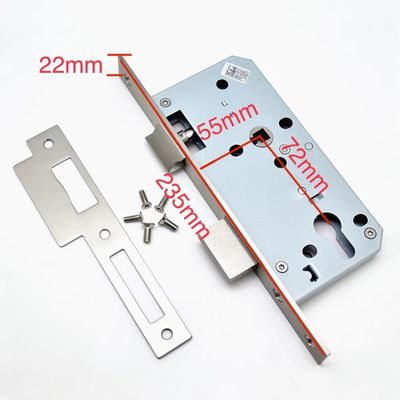 Stainless Steel Smart Lock Mortise 3585/6085/6068/5050/5572 Fingerprint Door LockBody Wifi Lock Castle