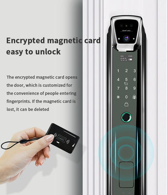 Qleung S937MAX Unlock Door Smart Home Wifi Lock Face Recognition Wifi App Password Finger Print