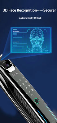 WiFi Enabled Smart Door Lock with Face ID Recognition Video Calling and Finger Print