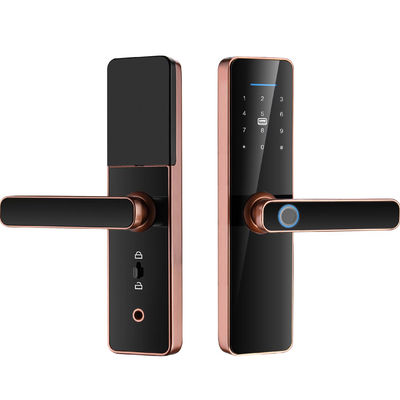 Smart Home Door Lock S811 September Promotion with Wifi APP Control and Fingerprint Key Password Card
