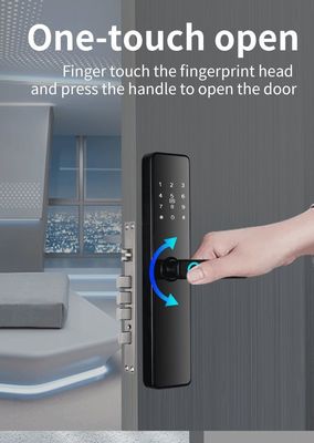 Intelligent Access Control Door Lock S819 with Tuya TTlock and Remote Control