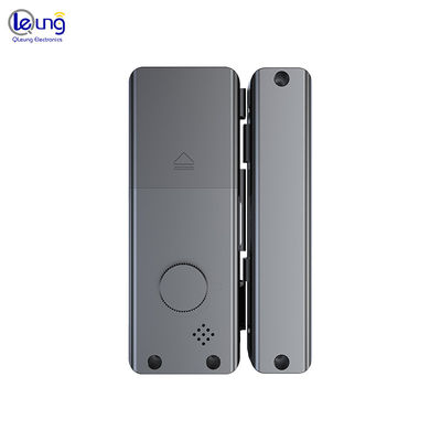 Black Glass Digital Door Lock with Smart Tuya Wifi and Security Fingerprint
