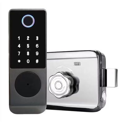 Waterproof Smart Door Lock Tuya TTlock Fingerprint Keyless IC Card Digital Door Lock