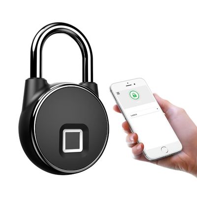 Fingerprint Padlock Waterproof Wifi APP Control Padlock Small Figerprint Lock