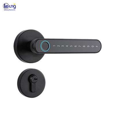 Aluminum Door Keyless Smart Digital Door Lock with Tuya App Passcode and TTlock Control