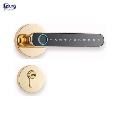 Aluminum Door Keyless Smart Digital Door Lock with Tuya App Passcode and TTlock Control