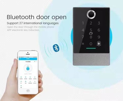 1kg/pcs S618 Waterproof TTlock APP Access Control Doorlock Digital Password Card Code Smart Door Lock for Home