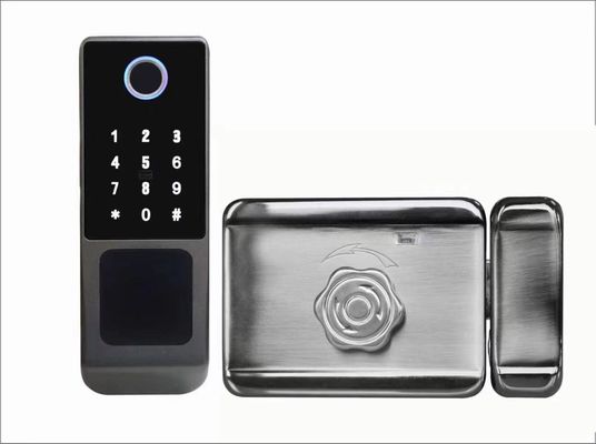 IP65 TTlock Bluetooth Controlled Door Lock Biometric Finger Print