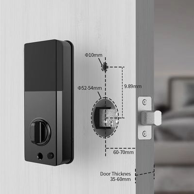 2 Years Warrenty Unlock with TTLOCK TUYA BLE App Fingerprint Card Password Key USB Port