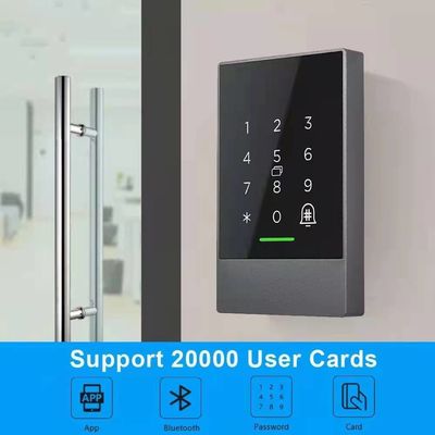 IP66 Commercial Glass Door Keyless Entry Waterproof Aluminum Alloy S618