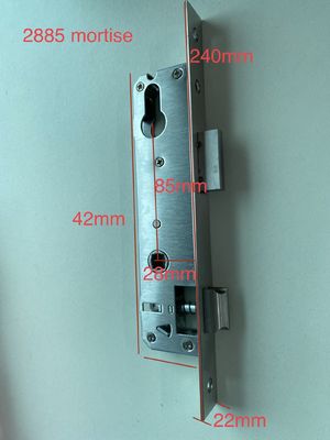 Stainless Steel Smart Mortise Lock With Digital Finger Print Key Card