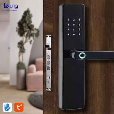 Zinc Alloy Tuya Digital Door Lock Remote Control Intelligent Lock Tuya