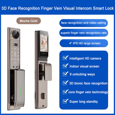 Unlock Your Home with Ease Using S923max Smart Lock Door and 3D Face Peephole Camera