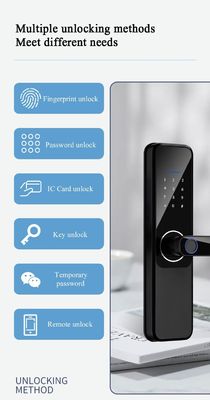 Unlock Method Tuya TTlock Password Fingerprint Smart Locks For Home