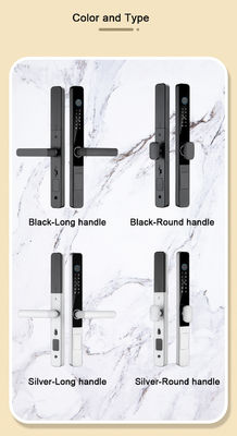 Waterproof IP65 Digital Lock 8 Language TTlock Smart Lock For Aluminum Door