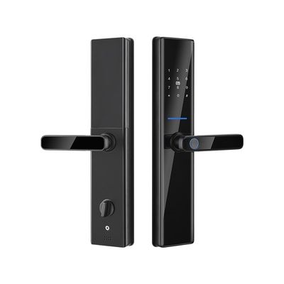 Steel Door Wifi Fingerprint Lock S819-2 Digital Password Lock For Apartment