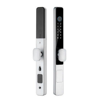 IP65 Smart Door Lock Tempered Glass Password Smart Lock Fingerprint