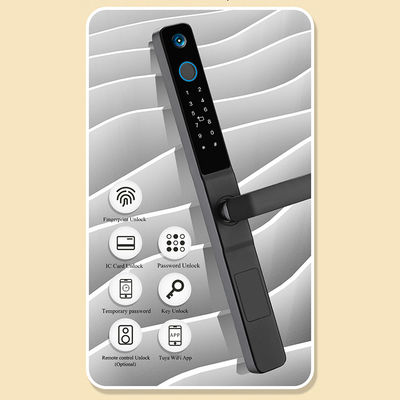 High Security S617MAX Tuya Wifi Peephole Smart Lock with Camera Password Fingerprint Password