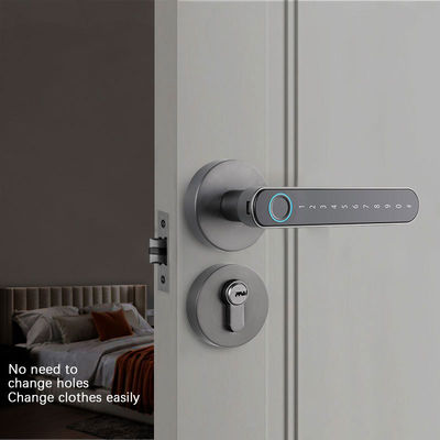 Black Gold Smart Lock Unlock Ble App Controlled Front Door Lock