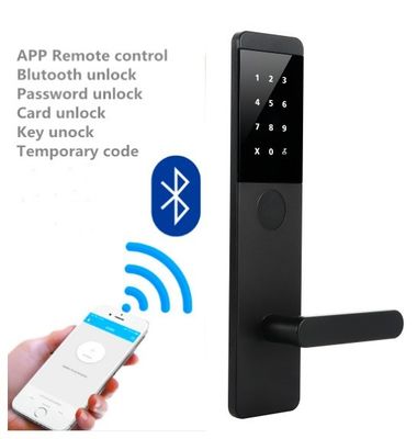 Hotel Bluetooth Keyless Door Lock Stainless Fingerprint Smart Door Lock