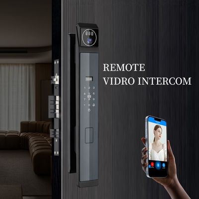 Aluminum Alloy Video Intercom Door Lock 3D Face ID Recognition Door Lock