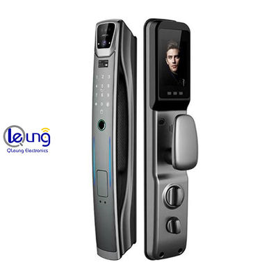 Aluminum Alloy Face Recognition Door Lock Video Calling Face Id Smart Lock