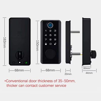 Tuya Bluetooth App Remote Control Fingerprint Password IC Card Smart Locks Bloqueio Digital Door Locks For Houses