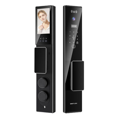 Intelligent CNC Process Smart Door Lock Fingerprint Card Face Smart Lock