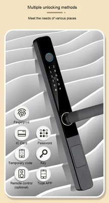 3kg App Controlled Front Door Lock Ttlock Smart Lock Aluminium Door