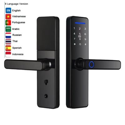 Remote Control Smart Lock TTlock Tuya Fingerprint Interior Door Lock