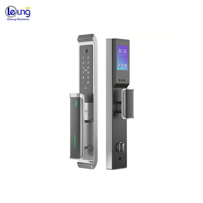 TTLock App Controlled Front Door Lock Bluetooth Fingerprint Door Lock With Camera