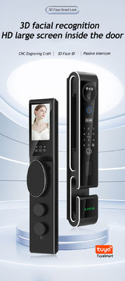 Multi-language Face Door Lock With Intercom Automatic Security Door Lock