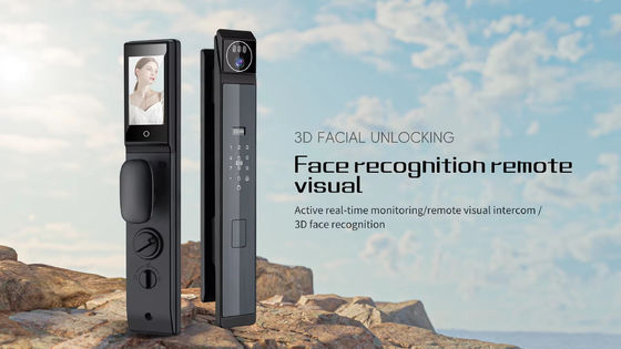 Video Intercom 3D Face Automatic Door Lock For Home Security