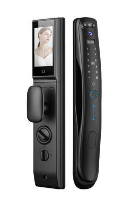 Automatic 3D Face Camera Tuya Cerradura inteligente Smart Locks With Video calling Camera Door lock