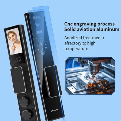 3D Face Recognition Tuya Intercom APP Control Camera Smart Intelligent Digital Gate Lock