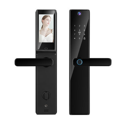 Smart Home Wifi Camera Tuya APP Intercom Viewer Smart Digital Door Lock Biometric Fingerprint